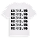 Gränsjön ordlek t-shirt