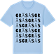 Blue Soul t-shirt med Gräsås ordlek t-shirt