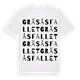 Gräsåsfallet ordlek t-shirt