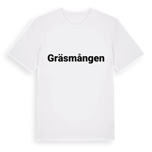 Gräsmången fetstil t-shirt – ekologisk bomull t-shirt från PinShirt