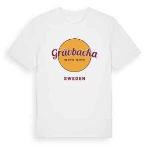 Grävbacka cirkel t-shirt – ekologisk bomull t-shirt från PinShirt