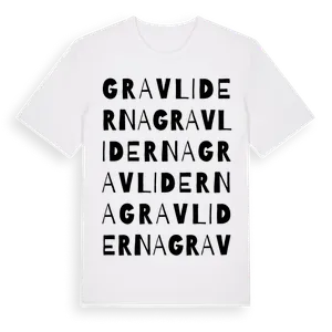 Gravliderna ordlek t-shirt – ekologisk bomull t-shirt från Pinshirt