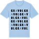 Blue Soul t-shirt med Gravol ordlek t-shirt