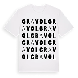 Gravol ordlek t-shirt – ekologisk bomull t-shirt från PinShirt