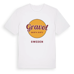 Gravol cirkel t-shirt – ekologisk bomull t-shirt från PinShirt