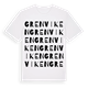 Grenviken ordlek t-shirt