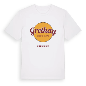 Grethag cirkel t-shirt – ekologisk bomull t-shirt från PinShirt