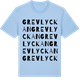 Blue Soul t-shirt med Grevlyckan ordlek t-shirt