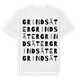 Grindsäter ordlek t-shirt