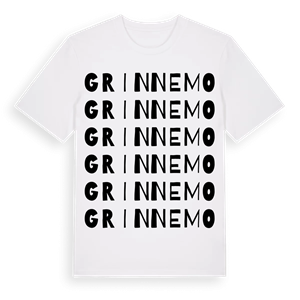 Grinnemo ordlek t-shirt – ekologisk bomull t-shirt från PinShirt