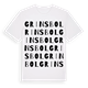 Grinsbol ordlek t-shirt