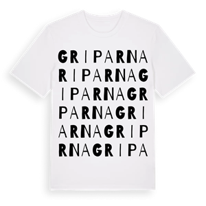 Griparna ordlek t-shirt – ekologisk bomull t-shirt från PinShirt