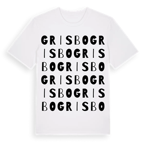 Grisbo ordlek t-shirt – ekologisk bomull t-shirt från Pinshirt