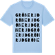 Blue Soul t-shirt med Grönerud ordlek t-shirt