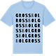 Blue Soul t-shirt med Grossbol ordlek t-shirt