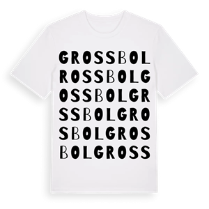 Grossbol ordlek t-shirt – ekologisk bomull t-shirt från Pinshirt