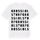 Grossbolstorp ordlek t-shirt