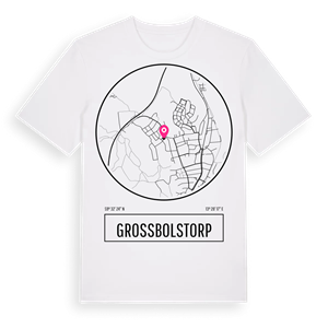 Grossbolstorp t-shirt – ekologisk bomull t-shirt från Pinshirt