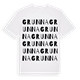 Grunna ordlek t-shirt