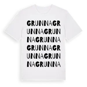 Grunna ordlek t-shirt – ekologisk bomull t-shirt från Pinshirt