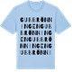 Blue Soul t-shirt med Gubbrönningen ordlek t-shirt