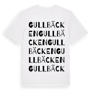 Gullbäcken ordlek t-shirt – ekologisk bomull t-shirt från Pinshirt