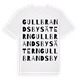 Gullbrandsbysätern ordlek t-shirt