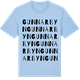 Blue Soul t-shirt med Gunnarbyn ordlek t-shirt