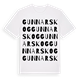 Gunnarskog ordlek t-shirt