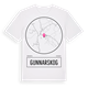 White t-shirt med Gunnarskog t-shirt