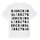 Gunnerudskärret ordlek t-shirt