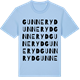 Blue Soul t-shirt med Gunneryd ordlek t-shirt