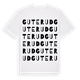 Guterud ordlek t-shirt