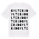 Gylterud ordlek t-shirt