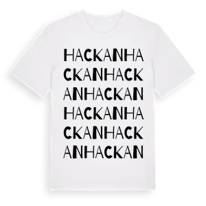 Hackan ordlek t-shirt – ekologisk bomull t-shirt från Pinshirt
