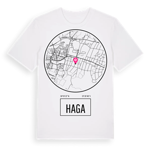 Haga t-shirt – ekologisk bomull t-shirt från PinShirt