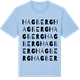 Blue Soul t-shirt med Hagberg ordlek t-shirt