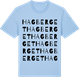 Blue Soul t-shirt med Hagberget ordlek t-shirt