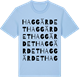 Blue Soul t-shirt med Haggärdet ordlek t-shirt