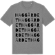 Mid Heather Gray t-shirt med Haggärdet ordlek t-shirt