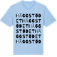 Blue Soul t-shirt med Häggstödet ordlek t-shirt