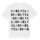 Haglyckan ordlek t-shirt