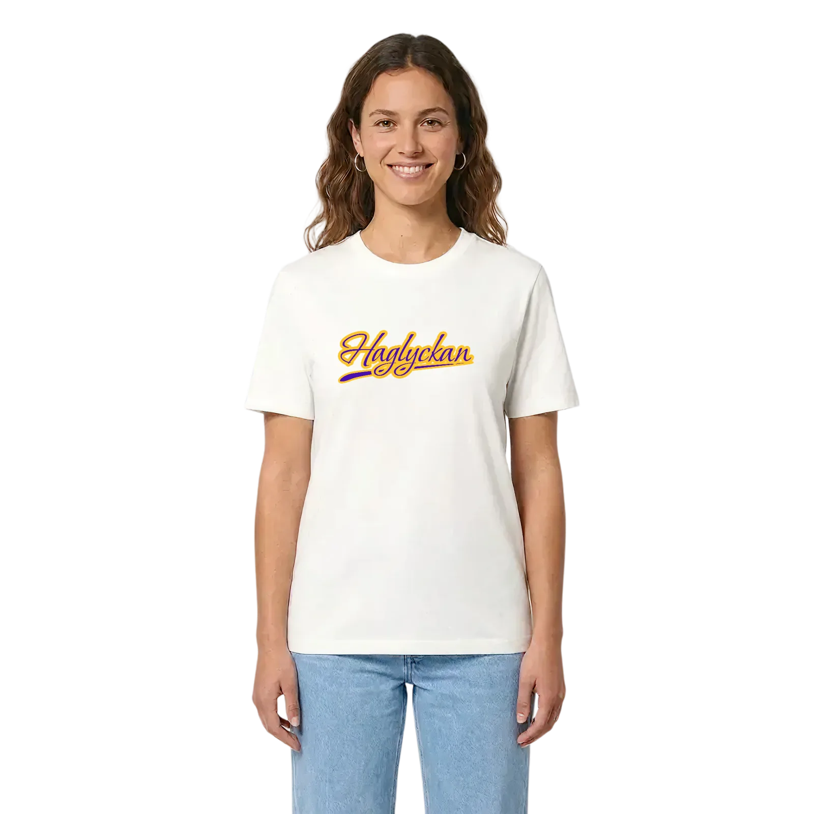 Haglyckan baseball t-shirt – White, i miljö