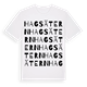 Hagsätern ordlek t-shirt