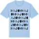 Blue Soul t-shirt med Hajom ordlek t-shirt