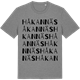 Mid Heather Gray t-shirt med Håkannäs ordlek t-shirt