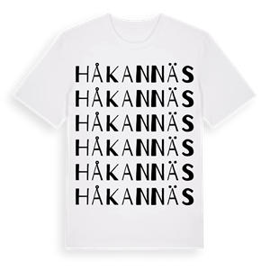 Håkannäs ordlek t-shirt – ekologisk bomull t-shirt från Pinshirt