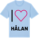 Blue Soul t-shirt med Jag älskar Hålan t-shirt stort tryck