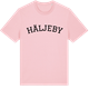 Pink Cotton t-shirt med Häljeby böjd t-shirt