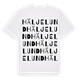Häljelund ordlek t-shirt